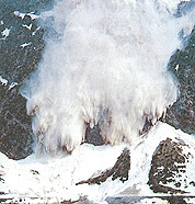 Sneeuwlawine.