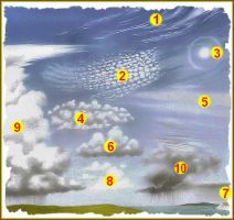 Soorten wolken.